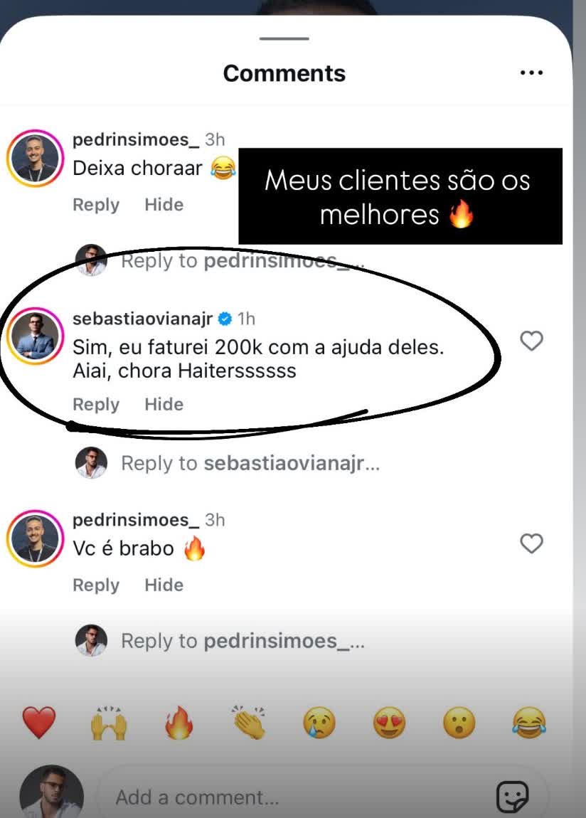 Resultado relatado por Dr. Sebastião Viana Júnior