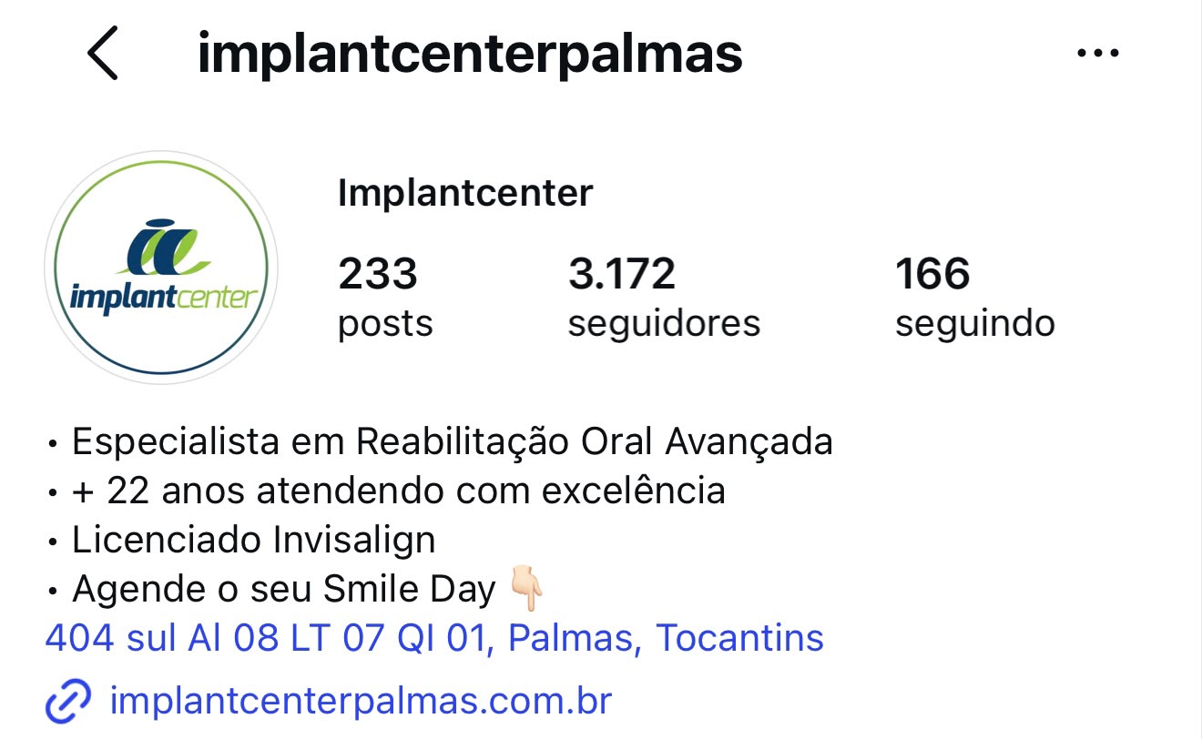 Perfil de Dr. Amilton Santos no Instagram